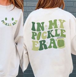In My Pickle Era PNG, Pickle Lover Png Sublimation, Funny Pickles Era Png, Pickle Jar Png, Retro Pickle Png, Valentine P