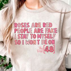 Roses Are Red Valentine Shirt Png, Funny Valentine Png, Self Love Era PNG, Heart Valentine Png,Sublimation Png, Anti Val
