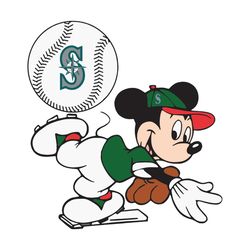 Seattle Mariners And Mickey Svg, Sport Svg, Seattle Mariners Svg, Giants Baseball MLB, Mickey Svg, Mickey Sport Svg, Sea