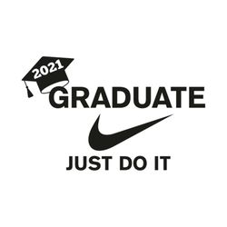 Graduation Just Do It Svg, Nike Logo Svg