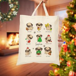 Christmas tote bag,custom christmas bag,custom name tote bag,custom name tote,cheap bag,christmas gifts,christmas presen