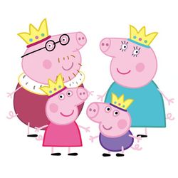 Files Peppa Pigs SVG, Peppa pig family svg, peppa pig png, Peppa Pig