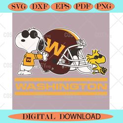 Washington Snoopy Woodstock Svg, Sport Svg, Woodstock Svg,NFL svg,NFL Football,Super Bowl, Super Bowl svg,Super Bowl