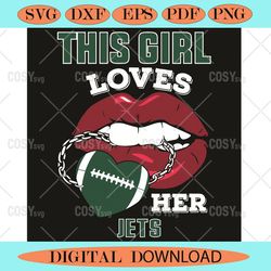 This Girl Loves Her Jets Sexy Lips Svg, Sport Svg, Sexy Lips Svg,NFL svg,NFL Football,Super Bowl, Super Bowl svg,Super