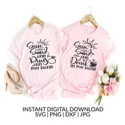 Bachelorette Shirts SVG Bundle, Wedding SVG File Bundle, Vacation SVG, Bach Party svg, Sun Sand, Bridal Shower svg, png,