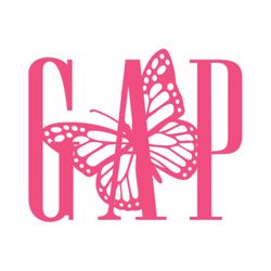 Gap Butterfly Logo Svg, GAP Logo Svg