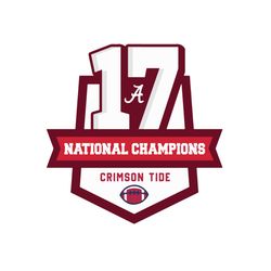 Alabama Crimson Tide Svg, Sport Svg, Alabama Crimson Svg, NCAA Svg, NCAA Champions Svg, Crimson Tide Svg, 17 Tide Svg, N