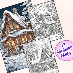 Sweeten Your Holidays with 12 Delightful Gingerbread House Coloring Pages