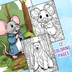 Learn About Animals While Coloring with These Fun and Creative Pages