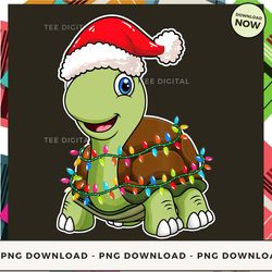 digital | baby turtle smile - christmas turtle t-shirt, hoodie, sweatshirt design - high-resolution png file
