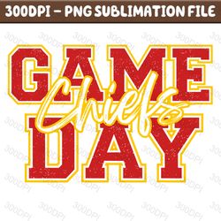 Game Day Chiefs, Chiefs Sublimation Digital, Chiefs Football Png, Chiefs PNG, Chiefs Mascot Png, Team Mascot Png