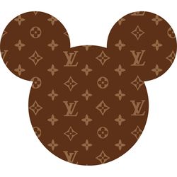 Mickey Mini Logo Trending Svg, Brand Logo Svg, LV Logo Svg, GG Logo Svg, Chanel Logo Svg