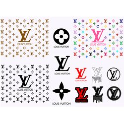 Lv Logo Bundle Trending Svg, Brand Logo Svg, LV Logo Svg, GG Logo Svg, Chanel Logo Svg