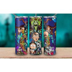 The Rick and Morty, Pickle Rick, Cartoon, Persinalize, Travel Mug, Waterbottle,  20oz TUMBLER CUP.