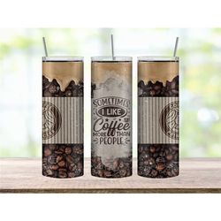 Funny Gift for Coworker, Coffee Lover Gift, Iced Coffee Tumbler for Her, Coffee Tumbler with Lid and Straw, Funny Tumble
