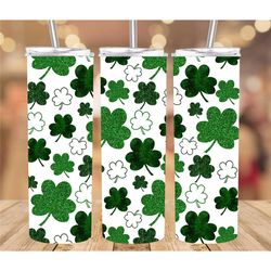 20 or 30oz Tumbler | St Pattys Day| St Patricks Day | Shamrock | Sublimation | Straight | Skinny | Double Walled | Gift