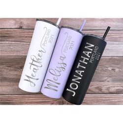 Personalized Vacation Tumbler, Family Vacation Cups, Beach Vacation Tumbler, 2023 Family Trip Gift, Bachelorette Trip, G