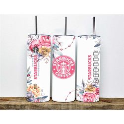Personalized Starbucks Tumbler, Personalized Floral Tumbler, Custom Starbucks Tumbler, Custom Starbucks Tumbler for Mom,