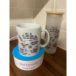 Personalized Sweary Affirmations Ceramic Mug - Empowerment in Every Sip