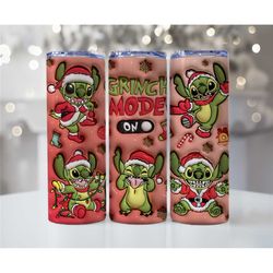 Tumbling into Christmas: Quirky Cartoon Characters Adorned Tumblers for a Splash of Joy, Merry Christmas Cartoon Charact