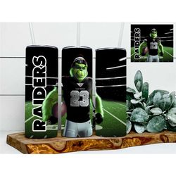 NFL Christmas Grinch Tumblers