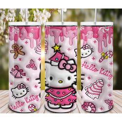 Hello Kitty Tumbler/ Hello Coffee tumbler/ Drip tumbler/ hello kitty 20oz/ hello coffee/ hello kitty pink tumbler/ hello