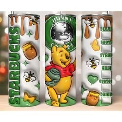 Pooh Bear Gift, Skinny Tumbler,  Pooh Gift, Winnie The Pooh Tumbler,  Pooh Gifts, Pooh Bear Cup 20 oz tumbler