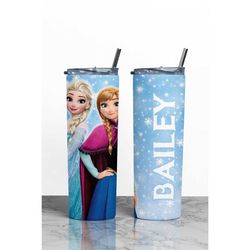 Frozen Gift, Custom Frozen Birthday Gifts, Personalized Disney Gift, Frozen Tumbler for Girls, Elsa Cup with Name, Custo