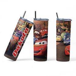Cars Gift, Cars Movie Tumbler, Custom Disney Gift for Boy, Custom Cars Gifts, Personalized McQueen Tumbler, Cars Charact