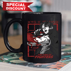 Kyo Kusanagi The King Of Fighters Mug, Best Christmas Gifts