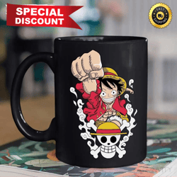 The King Of The Pirates Luffy Anime One Piece Mug, One Piece Manga, Best Gifts For One Piece Fan
