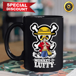 The King Of The Pirates Monkey D Luffy Anime One Piece Mug, One Piece Manga, Best Gifts For One Piece