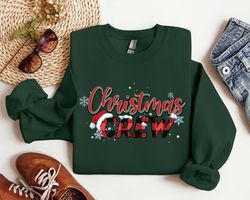 Christmas Crew Sweatshirt, Christmas Lights Sweater, Christmas Family Sweater, Christmas Crew, Chris