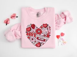 Heart Sweatshirt, Cute Valentines Shirt, Be Mine Sweatshirt, Valentines Day, Heart Shirt, I Love You