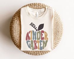 Hello Kindergarten Shirt, Back To School Shirt, Kindergarten Leopard Shirt, Teacher Life Shirt