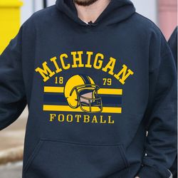 Michigan Football SweatShirt, Wolverines Football Fan Gear, Jim Harbaugh, Sign Stealing,College Team