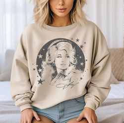 Retro Dolly Parton Country Music Sweatshirt, Dolly Parton Graphic T-Shirt, Dolly Parton Comfort Colo