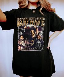Rod Wave Shirt, Rod Wave Nostalgia Rap Music Shirt,  Tour 2023 Shirt, Music Tour Shirt Trending Shirt