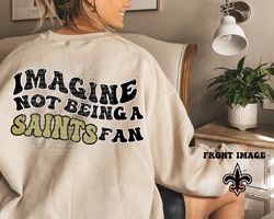 Saints Fan Sweater, NFL tee, Football shirt, New Orleans Saints