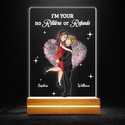 Hugging Couple You And Me We Got This Personalized Led Night Light, Personalized Gift, Gift For Lover