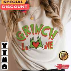 Grinch Heart Hands Whoville Heart Hands Funny Christmas Love Valentine Shirt, Gift For Her, Gift For Him, Lover Gift