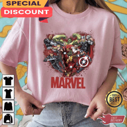 Marvel Avengers Valentines Matching Couple Gift T-shirt, Gift For Her, Gift For Him, Lover Gift