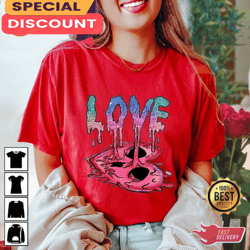 Valentine Love Melt Heart Valentines Day T-Shirts Design, Gift For Her, Gift For Him, Lover Gift