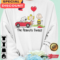 Vintage Snoopy Valentines Day Charlie Brown And Lucy Unisex Graphic Tee, Gift For Her, Gift For Him, Lover Gift