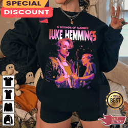 5 Seconds Of Summer 2023 Luke Hemmings Tour Miracle 5SOSFam T-shirt, Gift For Fan, Music Tour Shirt