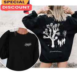 5SOS Starry Night 5 Seconds Of Summer Double Sided Sweatshirt, Gift For Fan, Music Tour Shirt
