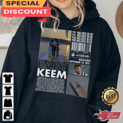 Baby Keem The Melodic Blue Limited Edition Album Art Hoodie, Gift For Fan, Music Tour Shirt