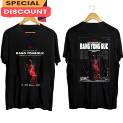 Bang Yong Guk The Colors Of Bang Yong Guk US Tour 2023 Shirt, Gift For Fan, Music Tour Shirt