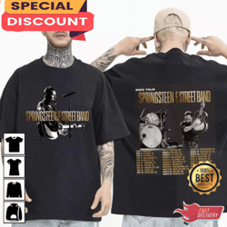 Bruce Springsteen and The E Street Band Tour 2023 2 Sides Shirt, Gift For Fan, Music Tour Shirt