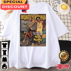 Bruno Mars And Anderson Paak Slik Sonik Rolling Stone Unisex T-Shirt Design, Gift For Fan, Music Tour Shirt